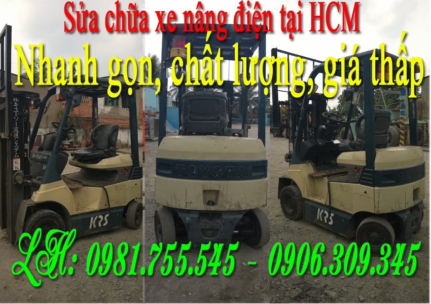 Dịch vụ sửa xe nâng tại Hồ Chí Minh